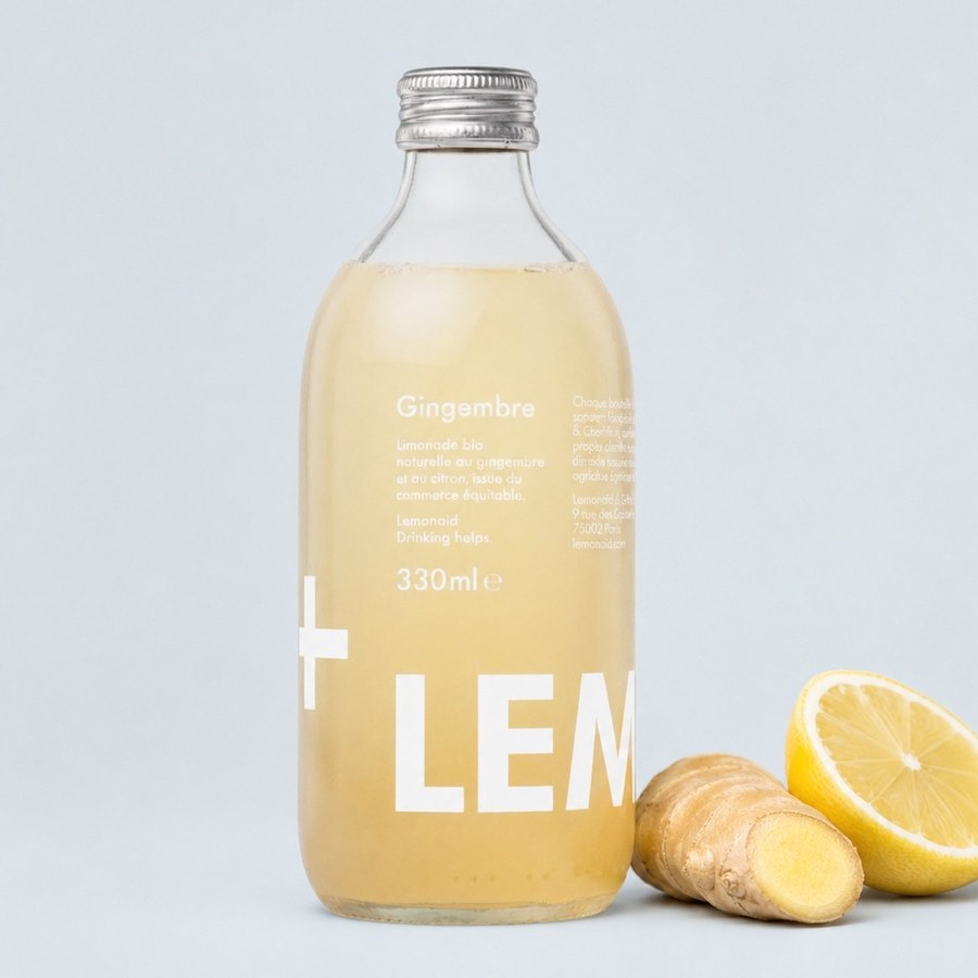 Limonade gingembre bio