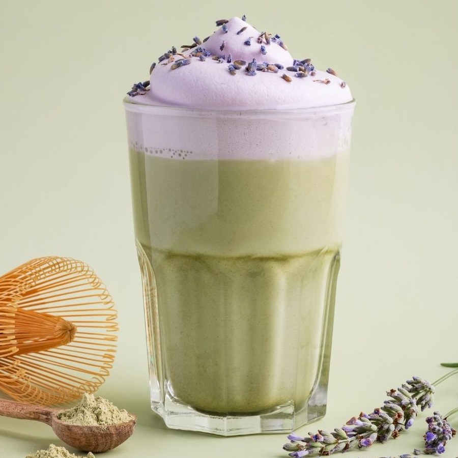 Matcha lavender