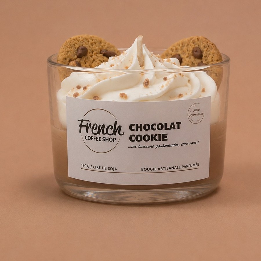 Bougie Chocolat cookie