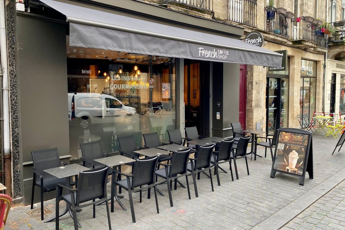 Notre terrasse rue Georges Bonnac