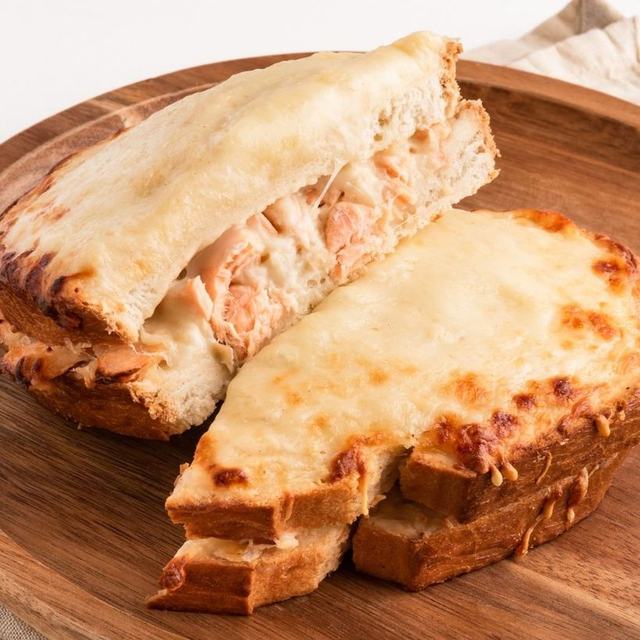 Croque saumon