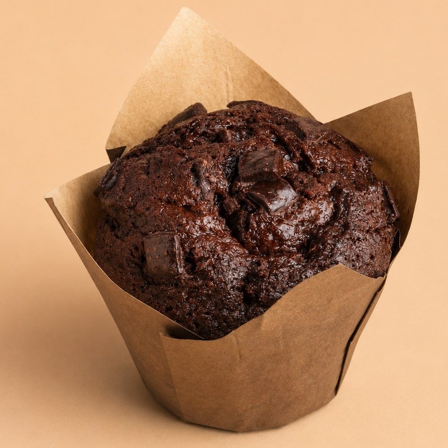 Muffin pépites de chocolat