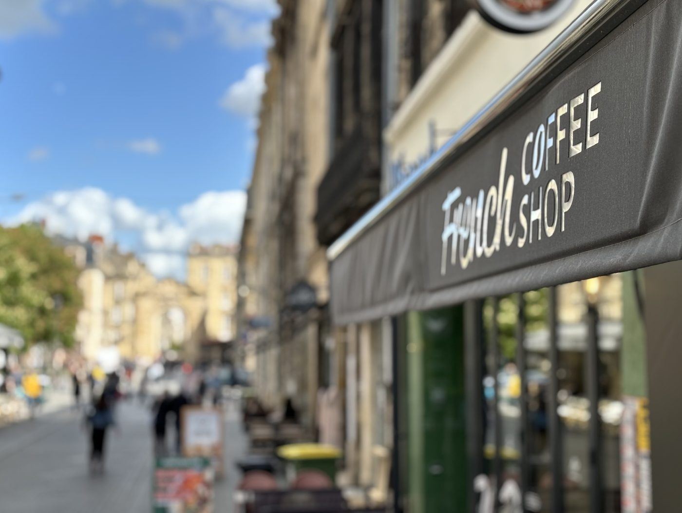 La devanture du French Coffee Shop Gambetta